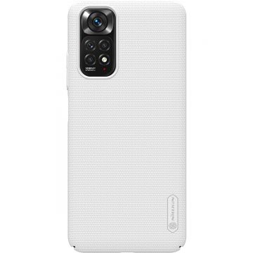 Husa telefon Nillkin pentru Xiaomi Redmi Note 11, Plastic, Alb