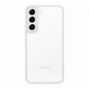 Husa telefon Samsung, Clear Cover pentru Samsung Galaxy S22+, Transparent