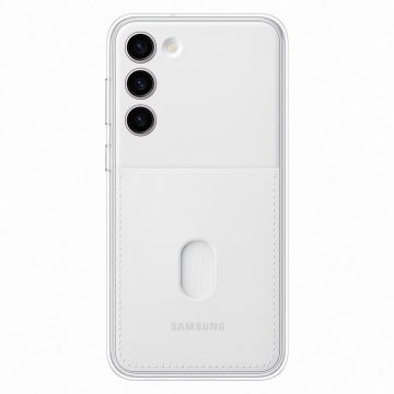 Husa de protectie telefon Samsung Frame Case pentru Samsung Galaxy S23+, White