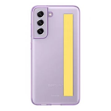 Husa telefon Samsung, Slim Strap Cover pentru Samsung Galaxy S21 FE, Lavender