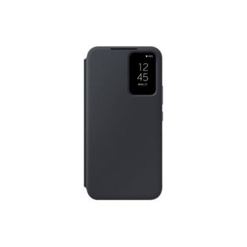 Protectie Book Cover Samsung S View Wallet EF-ZA546CBEGWW pentru Samsung Galaxy A54 (Negru)