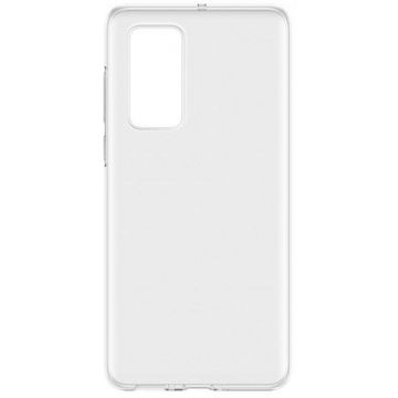 Protectie Spate Lemontti Silicon Transparent pentru Huawei P40 Pro (Transparent)