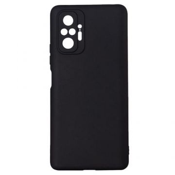 Husa de protectie Spacer pentru Xiaomi Redmi Note 10 Pro, material flexibil TPU, Negru