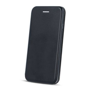 Husa de protectie tip carte pentru Huawei P Smart 2019, Inchidere magnetica, Negru