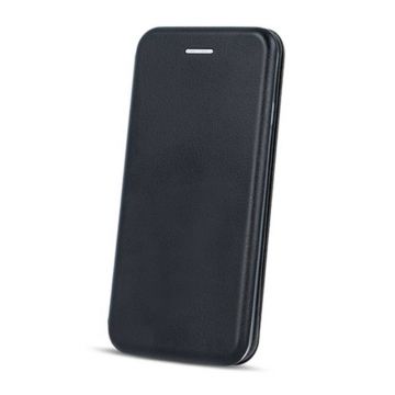 Husa de protectie tip carte pentru Xiaomi Mi 10 Lite, Inchidere magnetica, Negru