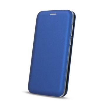 Husa de protectie tip carte pentru Xiaomi Redmi 9, Inchidere magnetica, Albastru