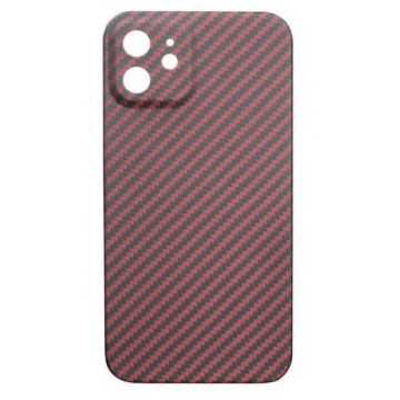 Husa din Kevlar pentru iPhone 12 Pro Max - Visiniu