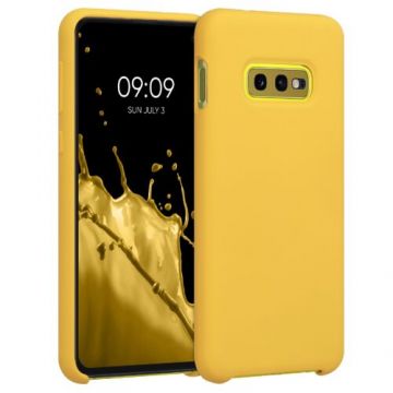Husa pentru Samsung Galaxy S10e, Silicon, Galben, 47944.143, Kwmobile