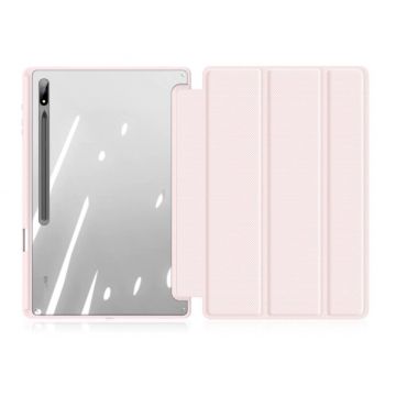 Husa premium Dux Ducis Toby series pentru Samsung Galaxy Tab S7 Plus-S7 FE-S8 Plus Roz Husa premium Dux Ducis Toby series pentru Samsung Galaxy Tab S7 Plus-S7 FE-S8 Plus Roz