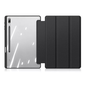 Husa premium Dux Ducis Toby series pentru Samsung Galaxy Tab S8 Ultra Negru