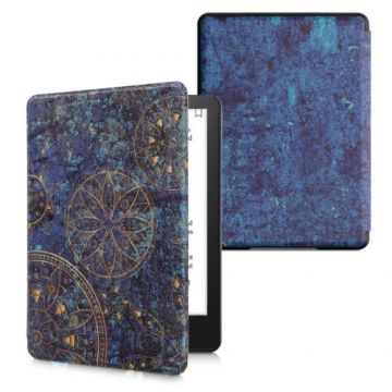 Husa kwmobile pentru Amazon Kindle Paperwhite 11, Piele ecologica, Multicolor, 56256.70