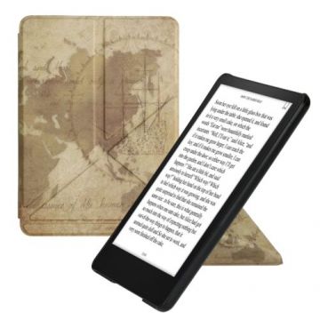 Husa kwmobile pentru Amazon Kindle Paperwhite 11, Piele ecologica, Multicolor, 57764.08