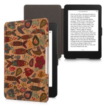 Husa kwmobile pentru Amazon Kindle Paperwhite 7, Pluta, Multicolor, 59389.03