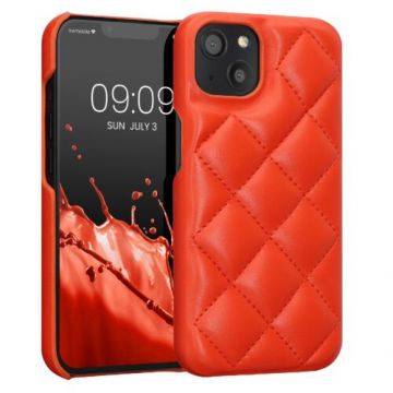 Husa kwmobile pentru Apple iPhone 13/iPhone 14, Plastic, Rosu, 59447.150