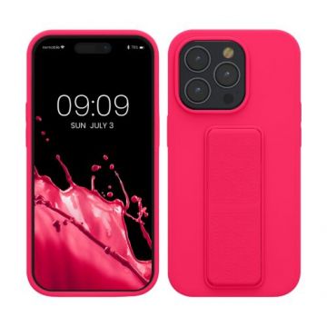 Husa kwmobile pentru Apple iPhone 14 Pro, Silicon, Roz, 60400.77