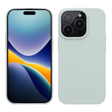 Husa kwmobile pentru Apple iPhone 14 Pro, Silicon, Verde, 59077.200