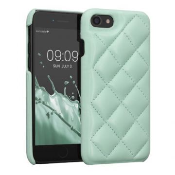 Husa kwmobile pentru Apple iPhone SE 3/iPhone 8/iPhone 7, Plastic, Verde, 59444.71