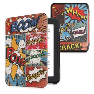 Husa kwmobile pentru Barnes & Noble NOOK Glowlight 4 /NOOK Glowlight 4e, Piele ecologica, Multicolor, 59835.05