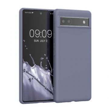 Husa kwmobile pentru Google Pixel 6a, Silicon, Mov, 57799.136