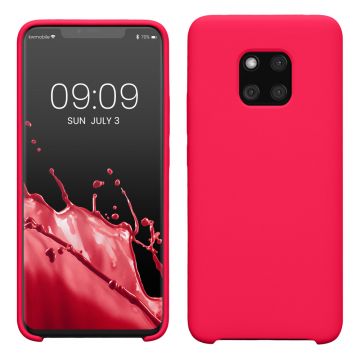 Husa kwmobile pentru Huawei Mate 20 Pro, Silicon, Roz, 52287.77