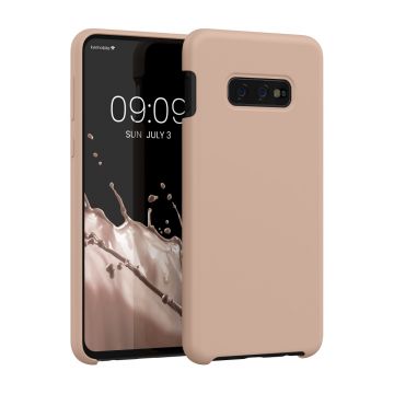 Husa kwmobile pentru Samsung Galaxy S10e, Silicon, Roz, 47944.52