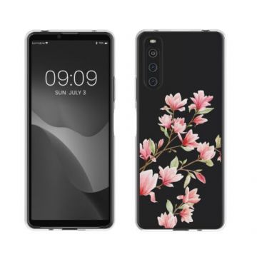 Husa kwmobile pentru Sony Xperia 10 IV, Silicon, Multicolor/Transparent, 60160.01