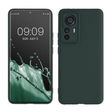 Husa kwmobile pentru Xiaomi 12T Pro, Silicon, Verde, 60258.169