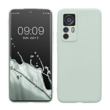 Husa kwmobile pentru Xiaomi 12T , Silicon, Verde, 60151.200