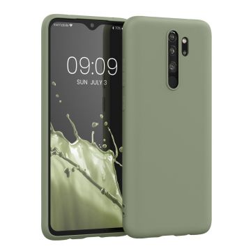 Husa kwmobile pentru Xiaomi Redmi Note 8 Pro, Silicon, Verde, 50242.172