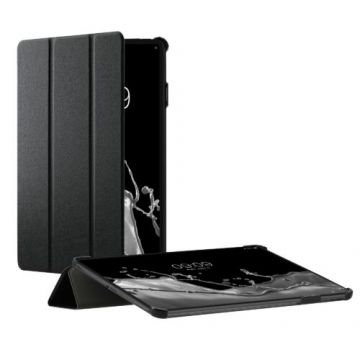 Book Cover kwmobile pentru Huawei MatePad Pro 11'' (2022), Piele ecologica, Negru, 59973.01