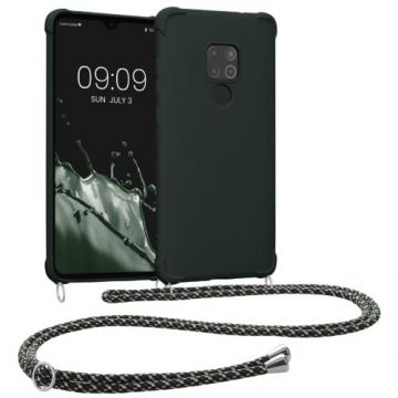 Bumper kwmobile pentru Huawei Mate 20, Silicon, Verde, 59006.169