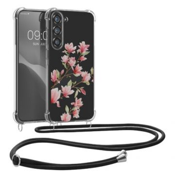 Bumper kwmobile pentru Samsung Galaxy S23 Plus, Silicon, Multicolor/Transparent, 60326.01