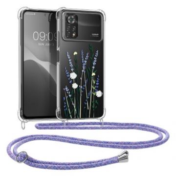 Bumper kwmobile pentru Xiaomi Poco X5 Pro 5G, Silicon, Multicolor/Transparent, 59756.02