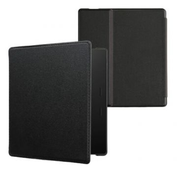 Husa kwmobile pentru Amazon Kindle Oasis 10, Piele ecologica, Negru, 59713.01