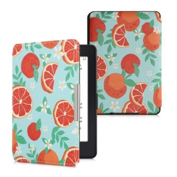 Husa kwmobile pentru Amazon Kindle Paperwhite 7, Piele ecologica, Multicolor, 25824.46