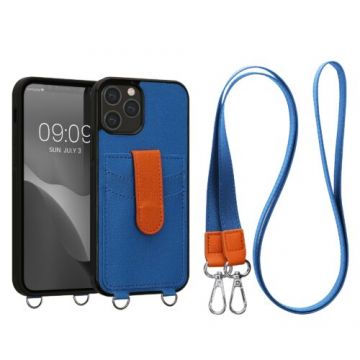 Husa kwmobile pentru Apple iPhone 12/iPhone 12 Pro, Piele ecologica, Multicolor, 59767.157