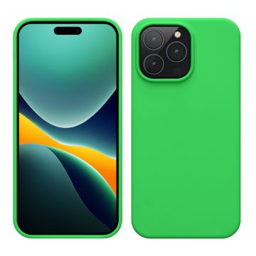 Husa kwmobile pentru Apple iPhone 14 Pro Max, Silicon, Verde, 59074.44