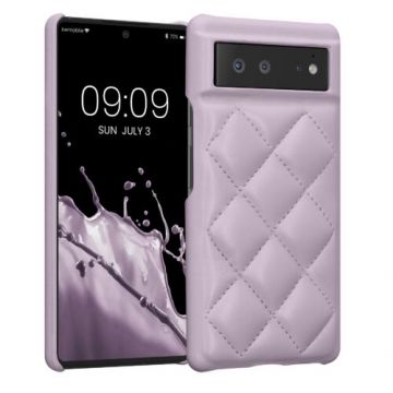 Husa kwmobile pentru Google Pixel 6, Plastic, Mov, 59486.108