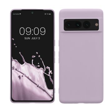 Husa kwmobile pentru Google Pixel 7 Pro, Silicon, Mov, 59400.108