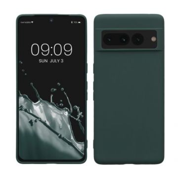 Husa kwmobile pentru Google Pixel 7 Pro, Silicon, Verde, 59400.169