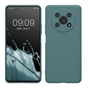 Husa kwmobile pentru Honor Magic4 Lite 5G, Silicon, Verde, 58580.207
