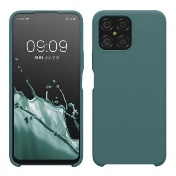 Husa kwmobile pentru Honor X8, Silicon, Verde, 58397.207