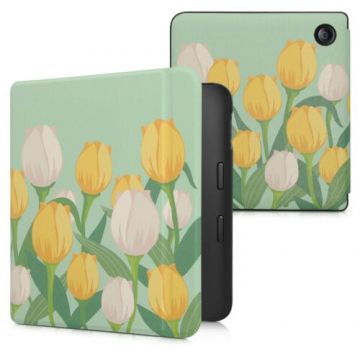 Husa kwmobile pentru Kobo Libra 2, Piele ecologica, Multicolor, 56575.58