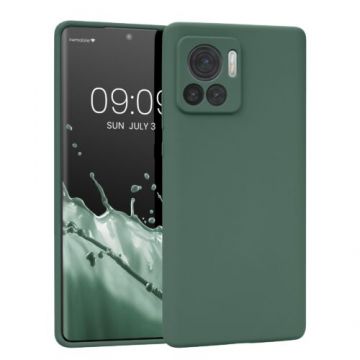 Husa kwmobile pentru Motorola Edge 30 Ultra, Silicon, Verde, 60071.166
