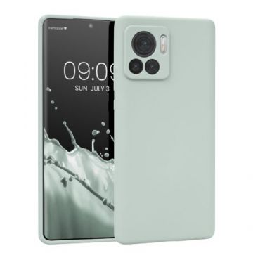 Husa kwmobile pentru Motorola Edge 30 Ultra, Silicon, Verde, 60071.200
