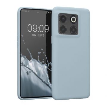 Husa kwmobile pentru OnePlus 10T , Silicon, Albastru, 59644.58