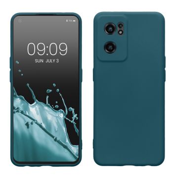 Husa kwmobile pentru OnePlus Nord CE 2 5G, Silicon, Albastru, 58117.57