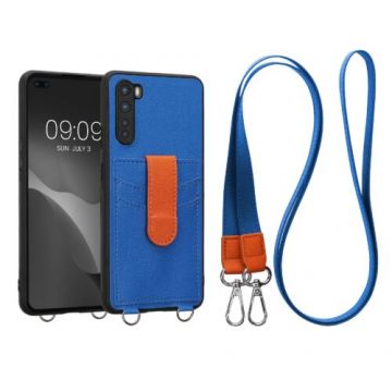 Husa kwmobile pentru OnePlus Nord, Piele ecologica, Multicolor, 59772.157
