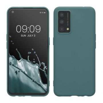 Husa kwmobile pentru Realme GT Master Edition, Silicon, Verde, 57249.207