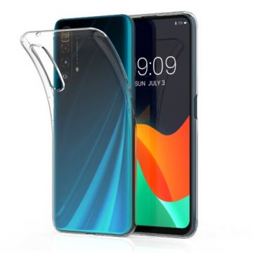 Husa kwmobile pentru Realme X3 SuperZoom/X50 , Silicon, Transparent, 60220.03